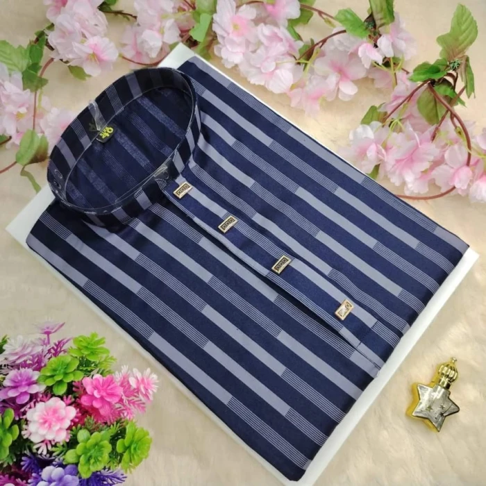 Stripe Cotton Blue